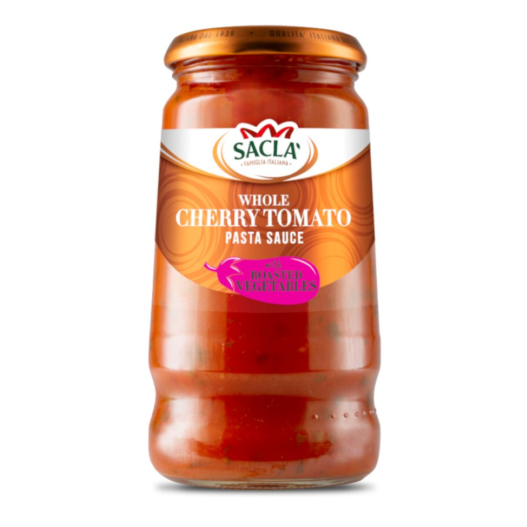 SACLA WHOLE CHERRY TOMATO & ROASTED VEG 350G